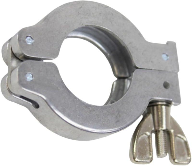 DEKADONS 2 Pcs KF-25 Flange Quick Clamp Hinge, ISO-KF Size NW-25 Flange Wing Nut KF Vacuum Hose Clamp Vacuum Fittings, Stainless Steel (KF25) - Image 4